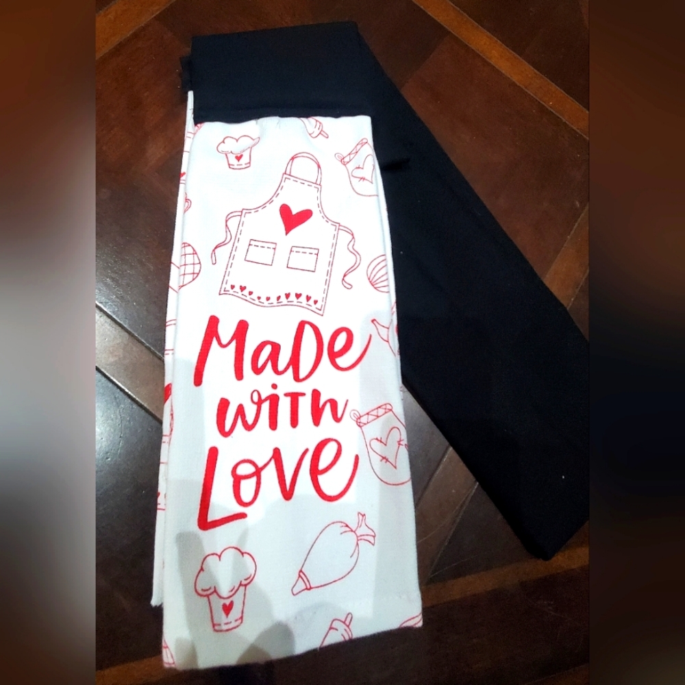 Handmade towel boa